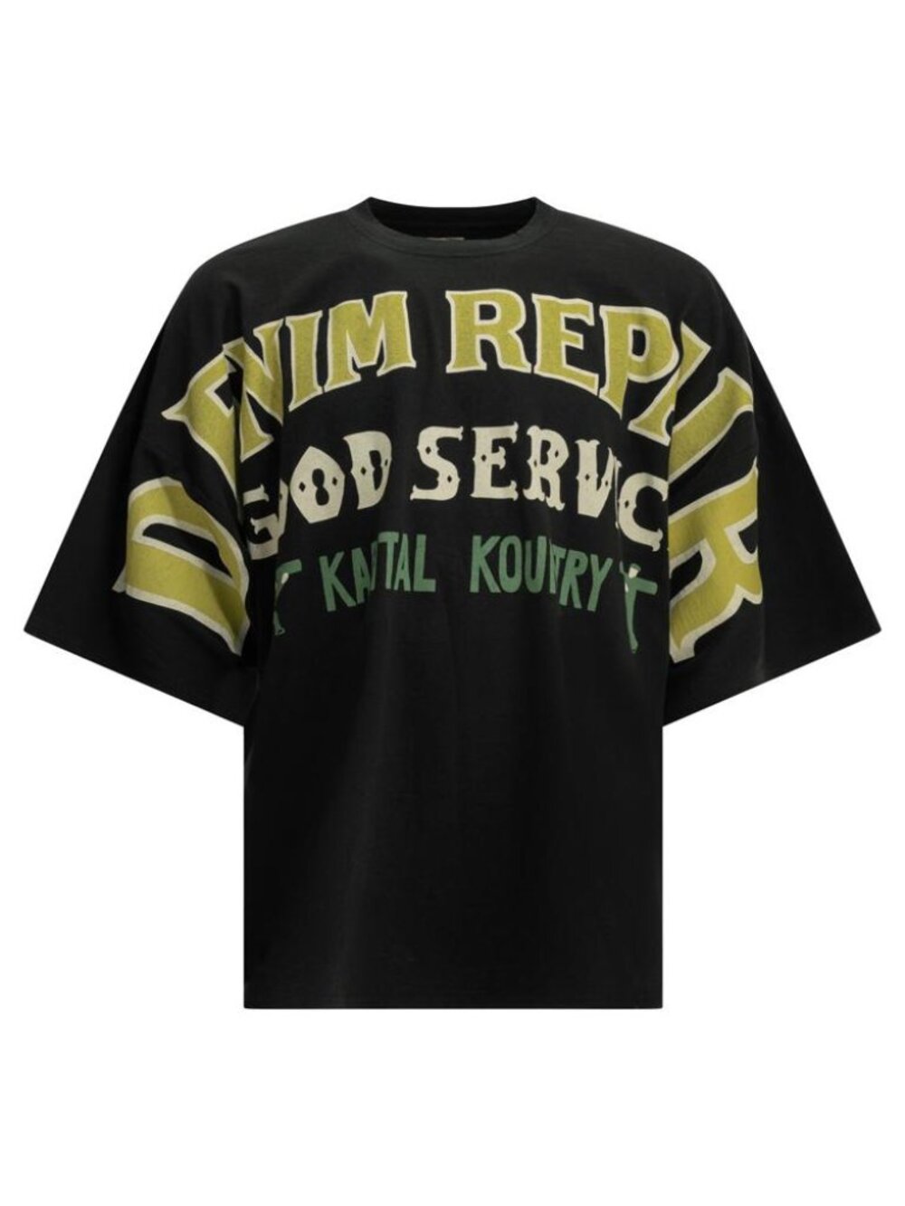 Kapital Jersey Huge Crew-Neck T-Shirt Tag Size 1 Men